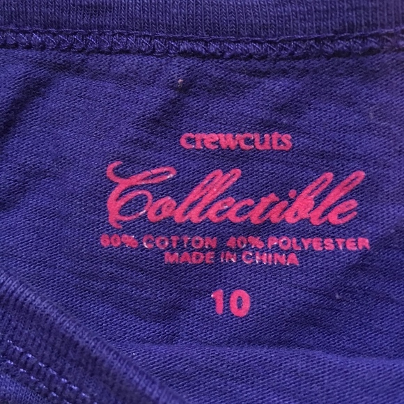 Girls JCrew Long Sleeve Ballet T-shirt - Size 10 - Picture 2 of 2